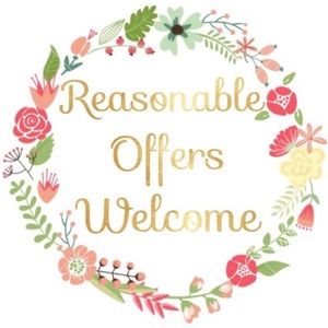 Reasonable Offers Are Always Welcomed!🥰